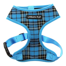 Load image into Gallery viewer, Blue Tartan Dog Harness
