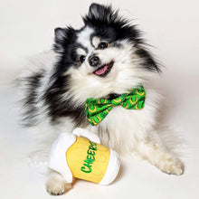 Load image into Gallery viewer, Doggie loves her Cheers Mug Plush Dog Toy
