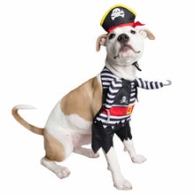 Load image into Gallery viewer, Dog models the Pirate Dog Costume by Pet Krewe
