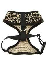 Load image into Gallery viewer, leopard-print-dog-harness-underside-view
