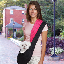 Load image into Gallery viewer, Reversible Sling Style Dog Carrier

