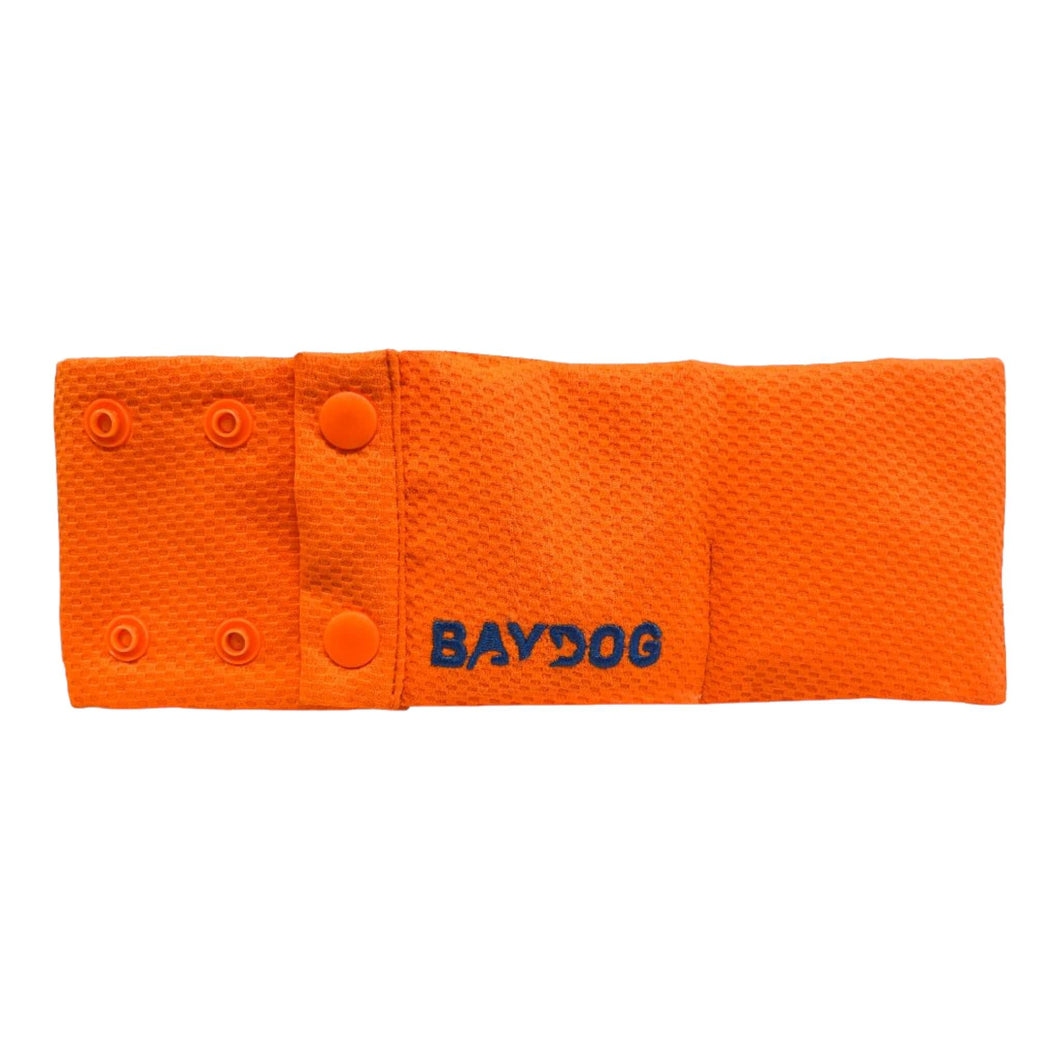 Arctic Bay Cooling Dog Collar in Blaze Orange