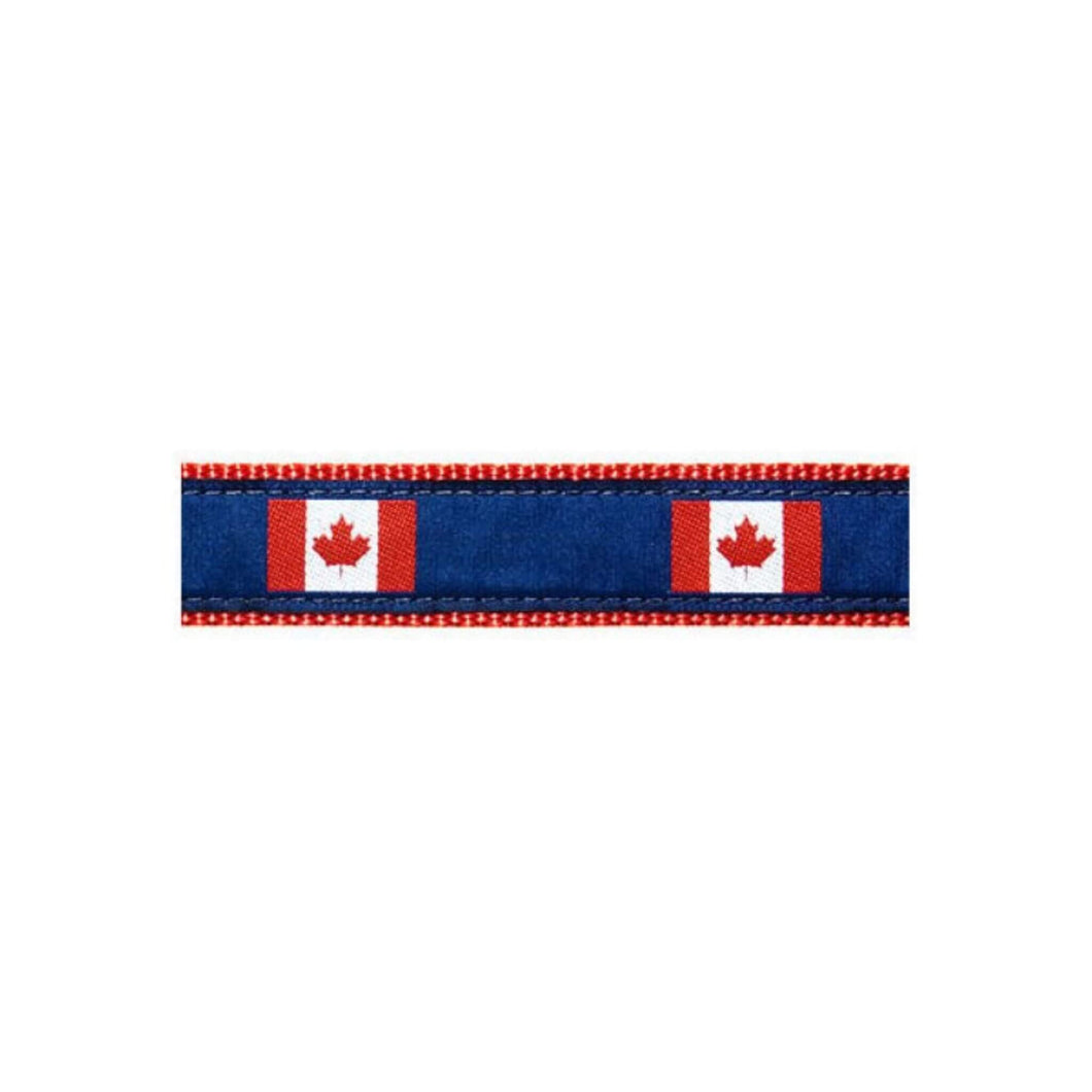 Canadian Flag Dog Collar