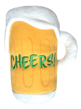 Load image into Gallery viewer, Cheers Mug Plush Dog Toy
