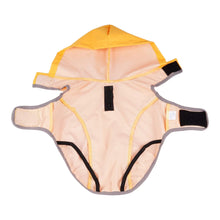 Load image into Gallery viewer, Cumbria Yellow Dog Raincoat - inside view
