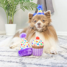 Load image into Gallery viewer, Dog loves Huxley &amp; Kent&#39;s It&#39;s My Barkday Dog Toy Collection
