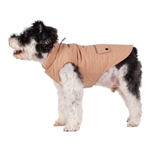 Load image into Gallery viewer, Dog shows off the Somerset Retro Quilted Dog Coat
