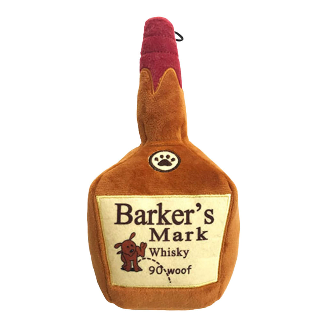 Barker's Mark Plush Dog Toy