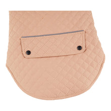 Load image into Gallery viewer, Faux pocket on the Somerset Retro Quilted Dog Coat
