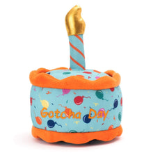 Load image into Gallery viewer, Gotcha Day Cake Tough Dog Toy
