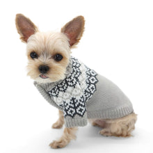 Cargar imagen en el visor de la galería, Small breed dog models Icelandic Dog Sweater by DOGO Pet Fashions
