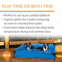 Load image into Gallery viewer, K&amp;H Dog Pool will keep your dog cool this summer
