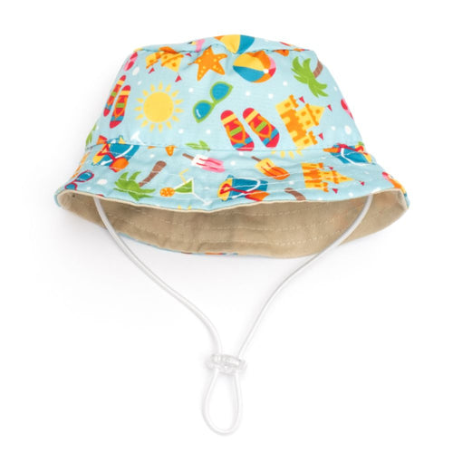 Life's a Beach Bucket Dog Hat