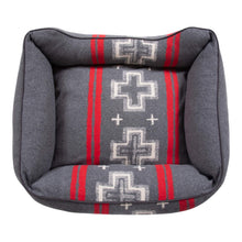 Load image into Gallery viewer, Looking down on the Pendleton San Miguel Kuddler Dog Bed
