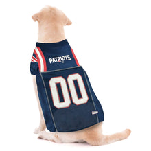 Load image into Gallery viewer, New England Patriots NFL Dog Jersey - looking at the back

