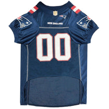 Load image into Gallery viewer, New England Patriots NFL Dog Jersey - underside view
