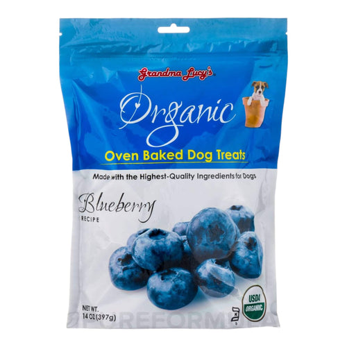 Organic Blueberry Oven Baked Dog Treats