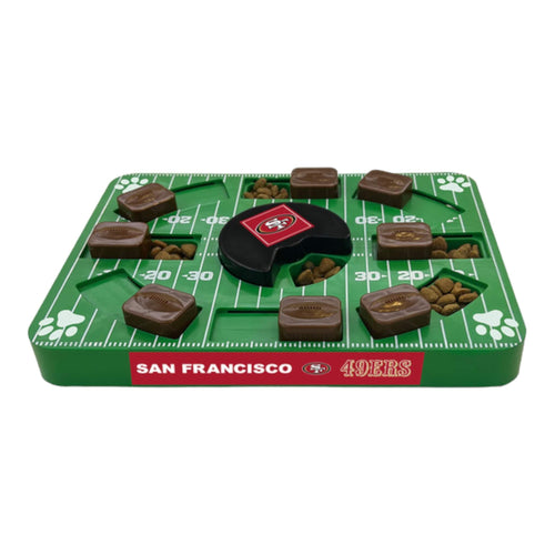 San Francisco 49ers Interactive Dog Puzzle Toy