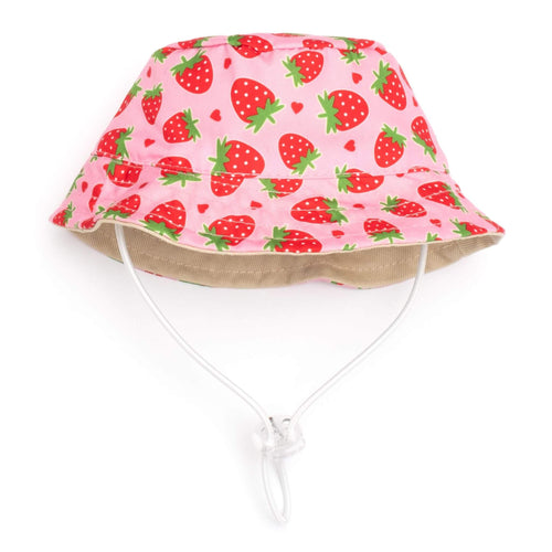 Strawberries Dog Bucket Hat