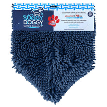 Cargar imagen en el visor de la galería, Super Shammy Quick Drying Dog Towel in Navy Blue
