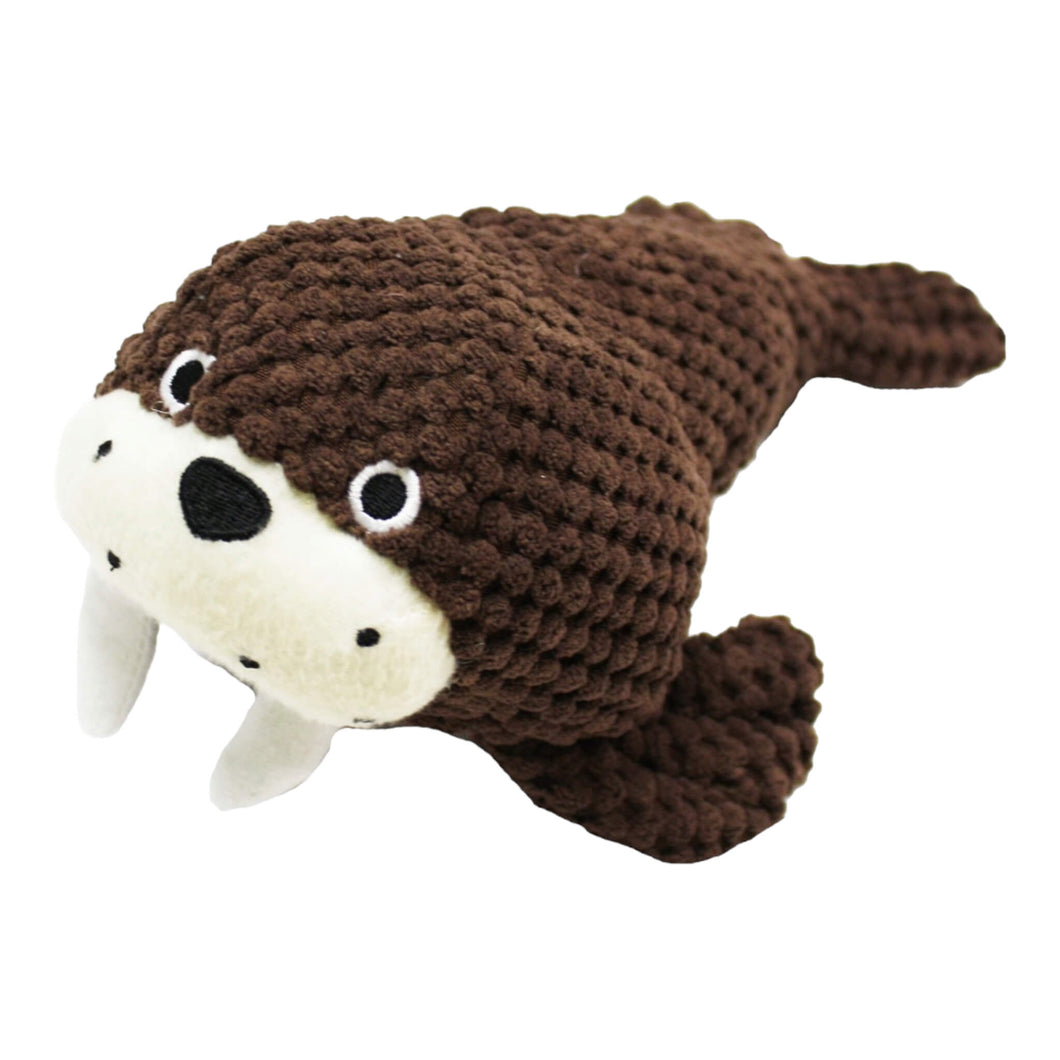 Walrus Plush Dog Toy