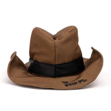 Cargar imagen en el visor de la galería, Whimsical Brown Cowboy Party Hat and Toy for Dogs
