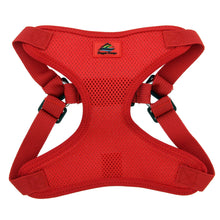 Load image into Gallery viewer, Wrap and Snap Choke Free Dog Harness in Flame Red
