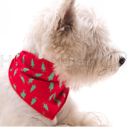 West Highland Terrier models Hamish McBeth Dog Christmas Bandana