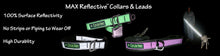Load image into Gallery viewer, MAX Reflective Dog Collars with Latch-Lock Metal Buckles

