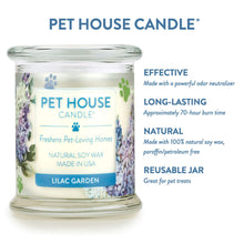 Cargar imagen en el visor de la galería, All Fur One Pet House Candle - Lilac Garden
