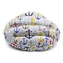 Load image into Gallery viewer, Bottom of the Solid Anchor Burger Pet Bed by DOGO Pet Fashions

