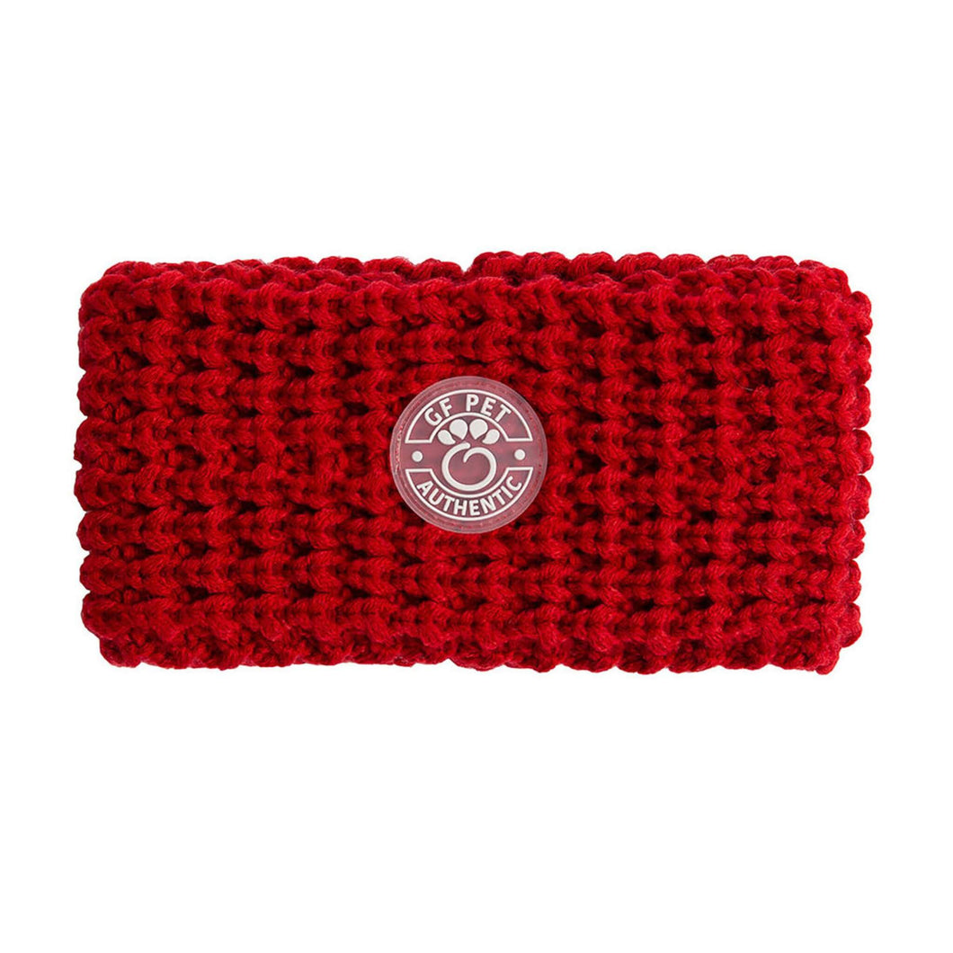 Chalet Tube Scarf for Dogs in Red