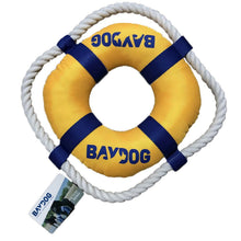 Load image into Gallery viewer, Dog Fetch Ring in Nautical Yellow
