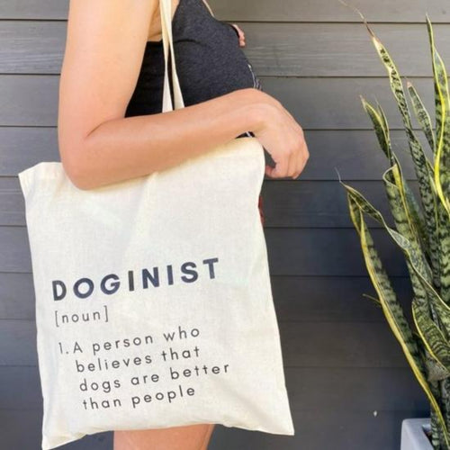 Doginist Tote Bag for Dog Lovers