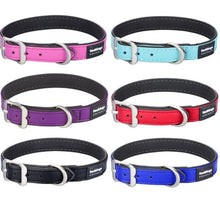 Load image into Gallery viewer, elegant-vegan-leather-dog-collar-collection
