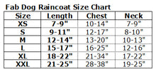 Load image into Gallery viewer, fab-dog-raincoat-size-chart
