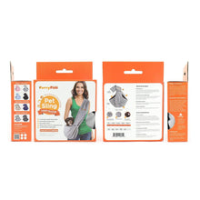 Load image into Gallery viewer, Furry Fido Classic Grey Pet Sling packaging
