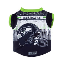 Load image into Gallery viewer, Hip Doggie Seattle Seahawks NFL Performance T-Shirt for Dogs
