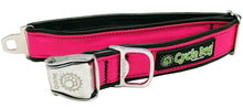 Cargar imagen en el visor de la galería, Hot Pink MAX Reflective Dog Collar with Latch-Lock Metal Buckle
