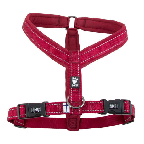 Hurtta Casual Padded Y-Harness in Lingon
