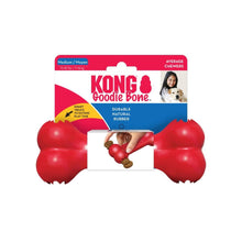 Load image into Gallery viewer, KONG Goodie Dog Bone Chew Toy in Red - Medium
