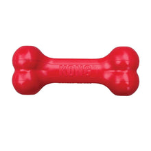 Load image into Gallery viewer, KONG Goodie Dog Rubber Dog Bone Chew Toy in Red
