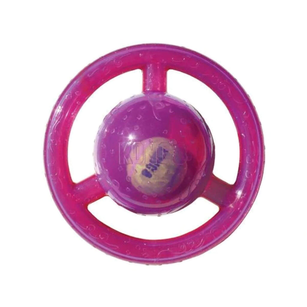 KONG Jumbler Disc Two-in-One Ball Dog Toy