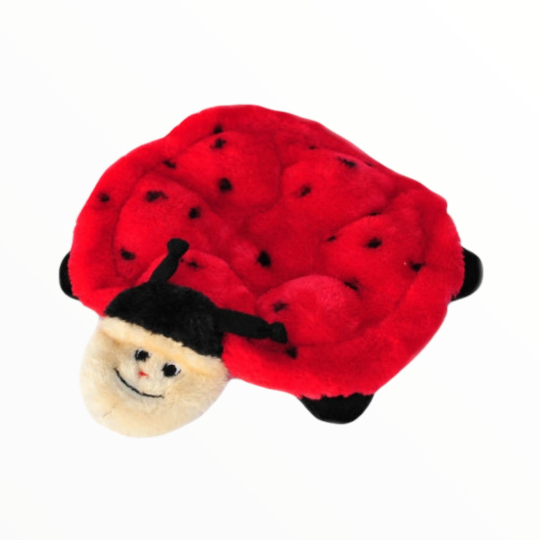 Ladybug Squeakie Crawler Plush Dog Toy