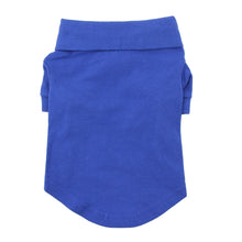 Cargar imagen en el visor de la galería, Nautical Blue Dog Polo Shirt is lightweight and perfect for chilly mornings
