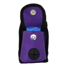 Load image into Gallery viewer, Pack-N-Go Bag in Purple with poop bag dispenser
