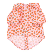 Load image into Gallery viewer, Peachy Keen Dog Shirt featuring touch fastener closures
