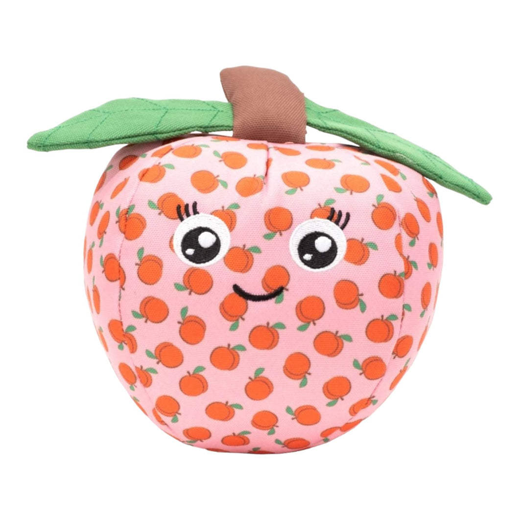 Peachy Keen Plush Dog Toy