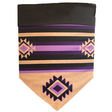 Load image into Gallery viewer, protective-bandana-pow-wow-pink-purple-reverse-side
