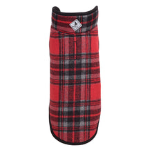 Load image into Gallery viewer, red-and-black-plaid-alpine-jacket
